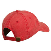 Sport Canoe Embroidered Washed Cap