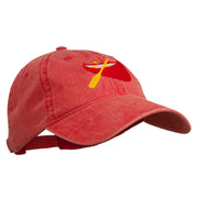 Sport Canoe Embroidered Washed Cap