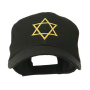 Star of David for Holiday Embroidered Cap