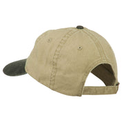 Scuba Dive Flag Embroidered Washed Pigment Dyed Cap