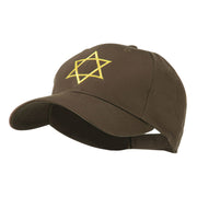 Star of David for Holiday Embroidered Cap