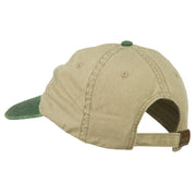 Scuba Dive Flag Embroidered Washed Pigment Dyed Cap