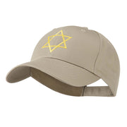 Star of David for Holiday Embroidered Cap