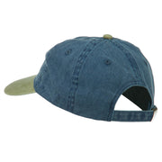 Scuba Dive Flag Embroidered Washed Pigment Dyed Cap