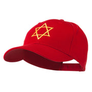 Star of David for Holiday Embroidered Cap