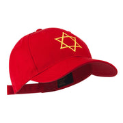 Star of David for Holiday Embroidered Cap