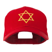 Star of David for Holiday Embroidered Cap