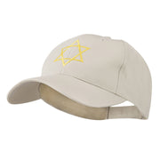 Star of David for Holiday Embroidered Cap