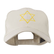 Star of David for Holiday Embroidered Cap