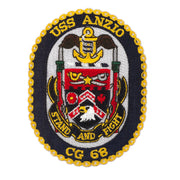 Scalloped Edge USS Patches