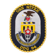 Scalloped Edge USS Patches