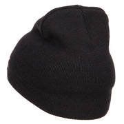 Security Embroidered Short Beanie