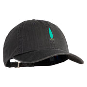 Topiary Embroidered Pigment Dyed Special Cotton Cap - Black OSFM