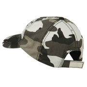 Sheriff Embroidered Enzyme Washed Camo Cap