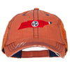 Tennessee State Map Flag Embroidered Low Profile Cotton Mesh Cap