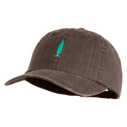 Topiary Embroidered Pigment Dyed Special Cotton Cap - Brown OSFM