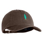 Topiary Embroidered Pigment Dyed Special Cotton Cap - Brown OSFM