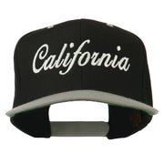 California Embroidered Snapback Cap