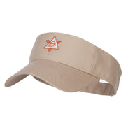 All Seeing Eye Embroidered Sun Visor