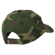 Sheriff Embroidered Enzyme Washed Camo Cap