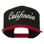 California Embroidered Snapback Cap