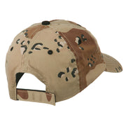 Sheriff Embroidered Enzyme Washed Camo Cap