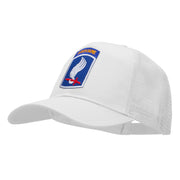 Airborne Small Logo Patched Cotton Mesh Cap