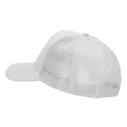 Airborne Small Logo Patched Cotton Mesh Cap