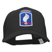 Airborne Small Logo Patched Cotton Mesh Cap