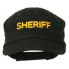 Sheriff Embroidered Enzyme Army Cap