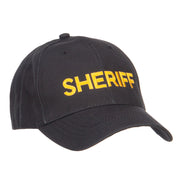 Sheriff Embroidered Military Cotton Cap