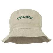 Special Forces Embroidered Bucket Hat