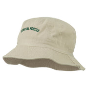 Special Forces Embroidered Bucket Hat