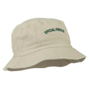 Special Forces Embroidered Bucket Hat