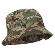 Special Forces Embroidered Bucket Hat