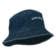 Special Forces Embroidered Bucket Hat