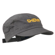 Sheriff Embroidered Enzyme Army Cap