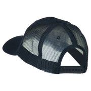 Sheriff Embroidered Military Mesh Back Cap