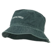 Special Forces Embroidered Bucket Hat