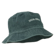 Special Forces Embroidered Bucket Hat