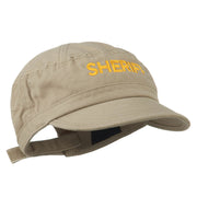 Sheriff Embroidered Enzyme Army Cap