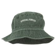 Special Forces Embroidered Bucket Hat