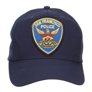 San Francisco Police Seal Patched Cotton Twill Cap