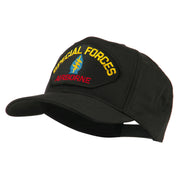 Special Forces Military Large Patched Cap