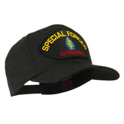 Special Forces Military Large Patched Cap