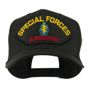 Special Forces Military Large Patched Cap