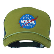 NASA Insignia Embroidered Foam Mesh Cap