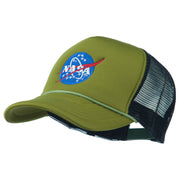 NASA Insignia Embroidered Foam Mesh Cap