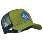 NASA Insignia Embroidered Foam Mesh Cap