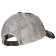 US Coast Guard Anchors Logo Embroidered Low Profile Cotton Mesh Cap